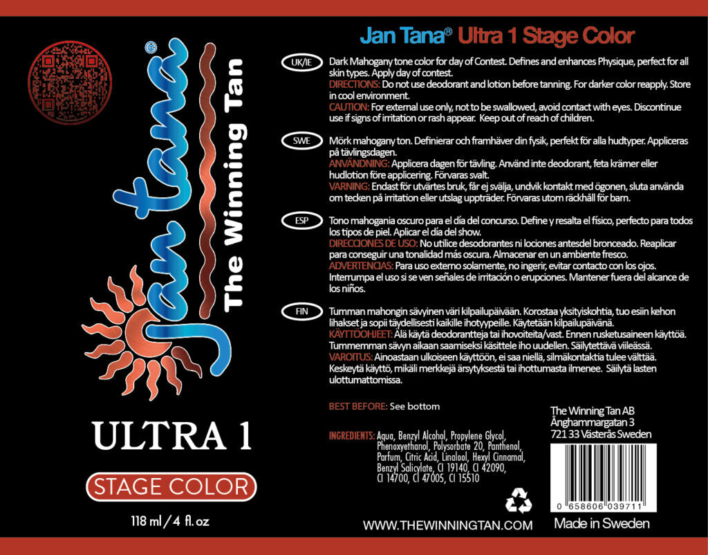JanTana® Ultra 1 Color 118ml