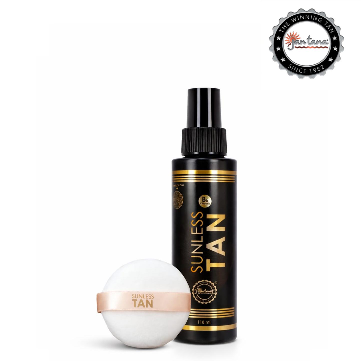 JanTana® Sunless Tan 118ml With Sponge